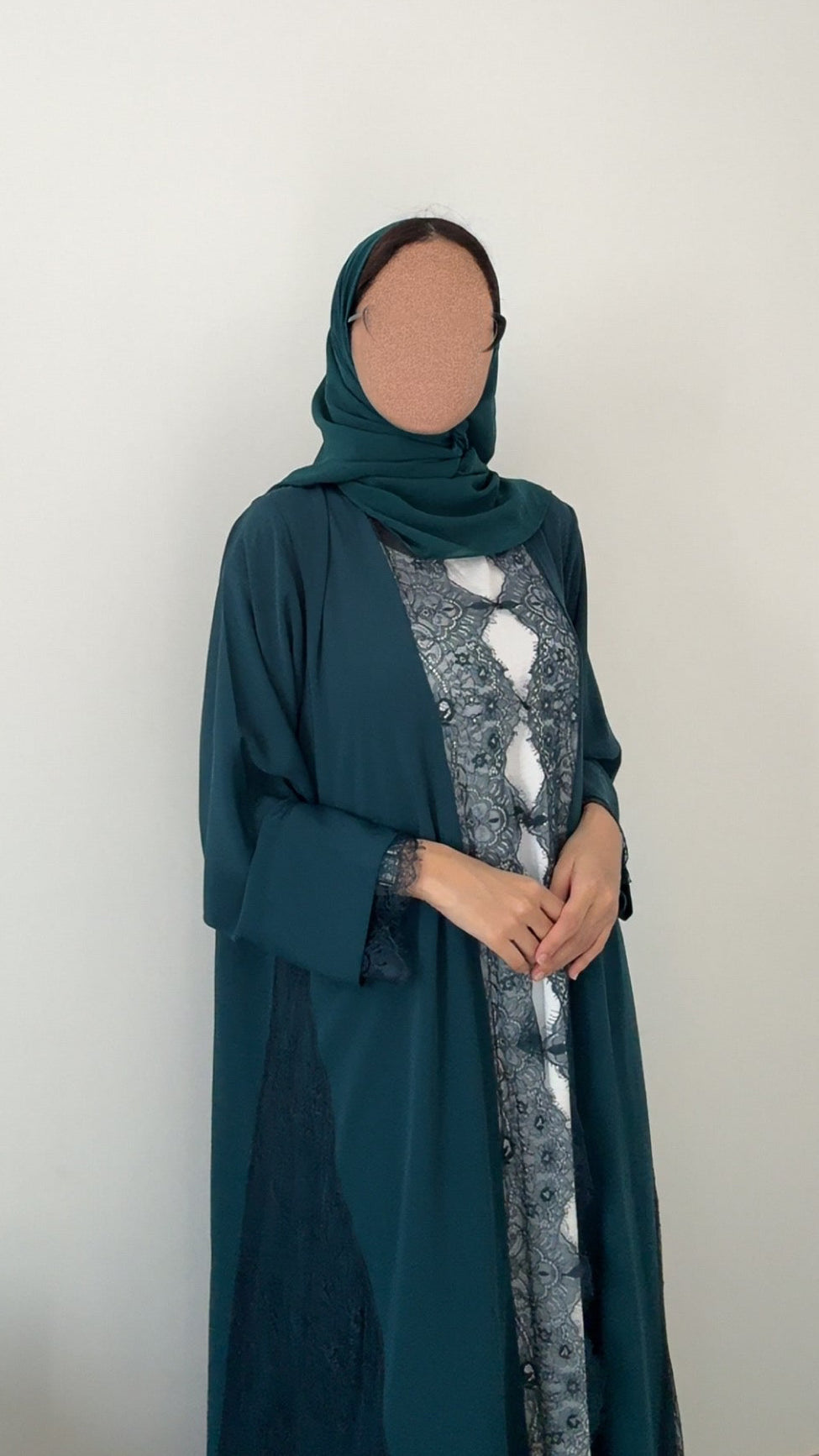 Emerald abaya