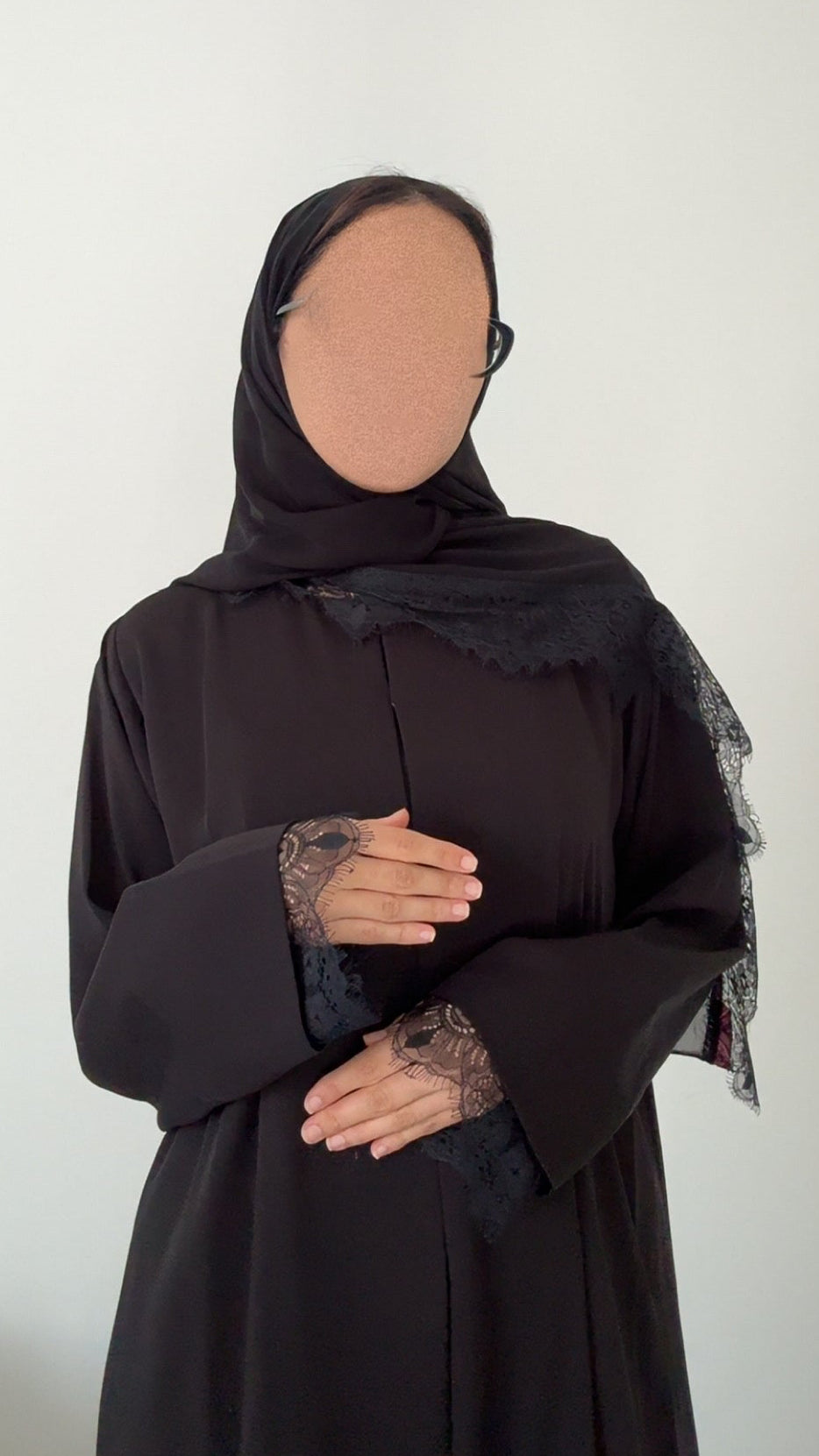 Luna noir abaya