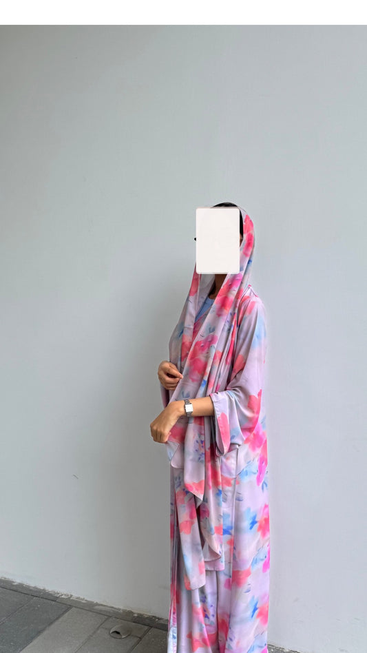 Flower abaya